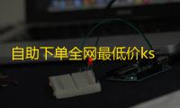 自助下单全网最低价ks,自助下单全网最低价ks - 1元1000赞自助下单网站 - 快手点赞100个秒到账
